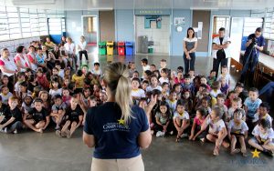 faculdade campo real, páscoa solidária, guarapuava, cidadania real