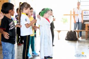 faculdade campo real, páscoa solidária, guarapuava, cidadania real