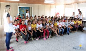 faculdade campo real, páscoa solidária, guarapuava, cidadania real