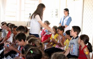 faculdade campo real, páscoa solidária, guarapuava, cidadania real