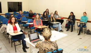 faculdade campo real, guarapuava, a voz delas, mulheres