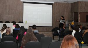 a voz delas, guarapuava, delegacia da mulher, faculdade campo real
