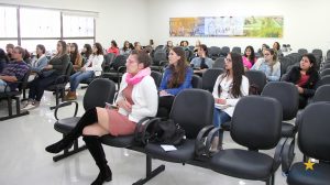 a voz delas, guarapuava, delegacia da mulher, faculdade campo real