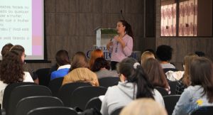 a voz delas, guarapuava, delegacia da mulher, faculdade campo real