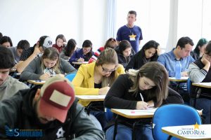 faculdade campo real, guarapuava, exame simulado preparatório de carreiras