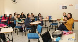 faculdade campo real, guarapuava, mamãe coruja, psicologia