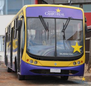 novo estacionamento, ônibus circular, guarapuava, faculdade campo real