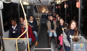 novo estacionamento, ônibus circular, guarapuava, faculdade campo real