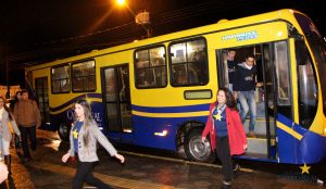 novo estacionamento, ônibus circular, guarapuava, faculdade campo real