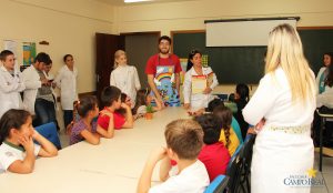 projeto som e vida, grupo terapêutico com crianças, faculdade campo real, guarapuava, psicologia