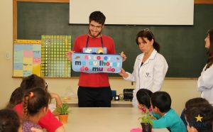 projeto som e vida, grupo terapêutico com crianças, faculdade campo real, guarapuava, psicologia