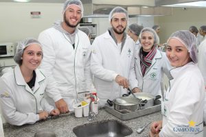 faculdade, guarapuava, campo real, nutrição, aula prática