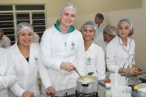 faculdade, guarapuava, campo real, nutrição, aula prática