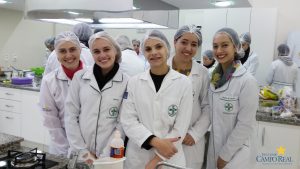 faculdade, guarapuava, campo real, nutrição, aula prática