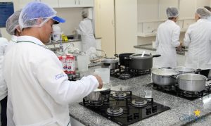 faculdade, guarapuava, campo real, nutrição, aula prática