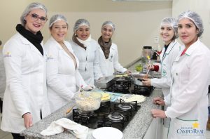 faculdade, guarapuava, campo real, nutrição, aula prática