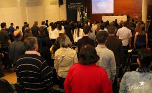 guarapuava, faculdade, campo real, enfermagem, passagem da lâmpada