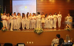 guarapuava, faculdade, campo real, enfermagem, passagem da lâmpada