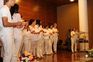 guarapuava, faculdade, campo real, enfermagem, passagem da lâmpada
