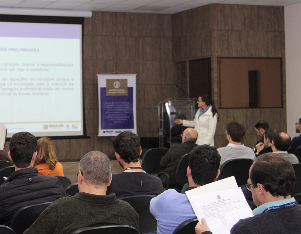 guarapuava, faculdade, campo real, seminário regional, conselho de engenharia e agronomia do paraná