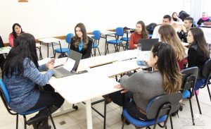 faculdade, guarapuava, campo real, audiência simulada, direito