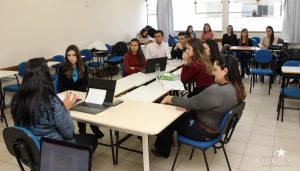 faculdade, guarapuava, campo real, audiência simulada, direito
