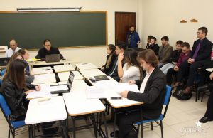 faculdade, guarapuava, campo real, audiência simulada, direito