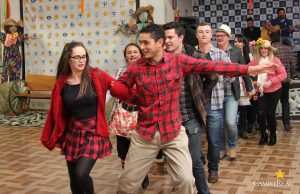 guarapuava, faculdade, campo real, festa junina, funcionários