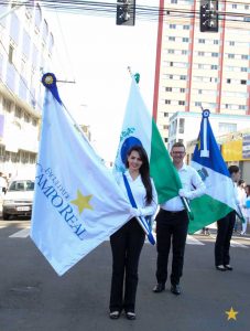 faculdade, campo real, guarapuava, desfile, 7 de setembro