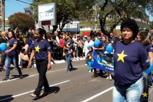 faculdade, campo real, guarapuava, desfile, 7 de setembro