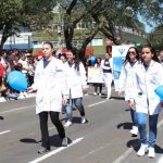 faculdade, campo real, guarapuava, desfile, 7 de setembro