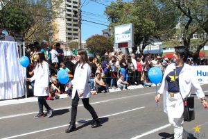 faculdade, campo real, guarapuava, desfile, 7 de setembro