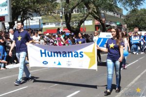 faculdade, campo real, guarapuava, desfile, 7 de setembro