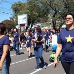 faculdade, campo real, guarapuava, desfile, 7 de setembro