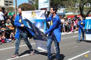 faculdade, campo real, guarapuava, desfile, 7 de setembro