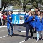 faculdade, campo real, guarapuava, desfile, 7 de setembro