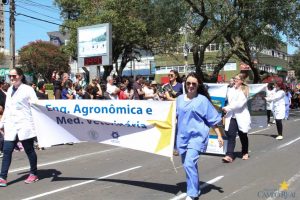 faculdade, campo real, guarapuava, desfile, 7 de setembro
