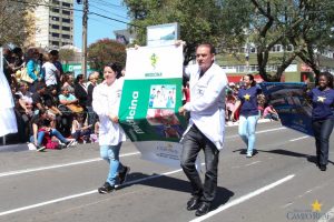 faculdade, campo real, guarapuava, desfile, 7 de setembro