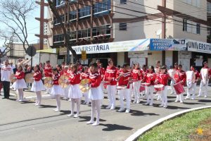 faculdade, campo real, guarapuava, desfile, 7 de setembro