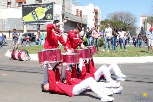 faculdade, campo real, guarapuava, desfile, 7 de setembro