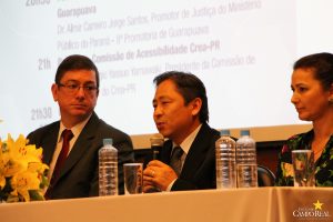 faculdade, campo real, guarapuava, fórum de acessibilidade, crea