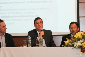 faculdade, campo real, guarapuava, fórum de acessibilidade, crea