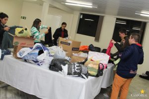 guarapuava, faculdade, campo real, campanha agasalho, brechó solidário
