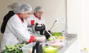 Capacitação com Merendeiras