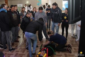 mostra de profissões, faculdade campo real, guarapuava