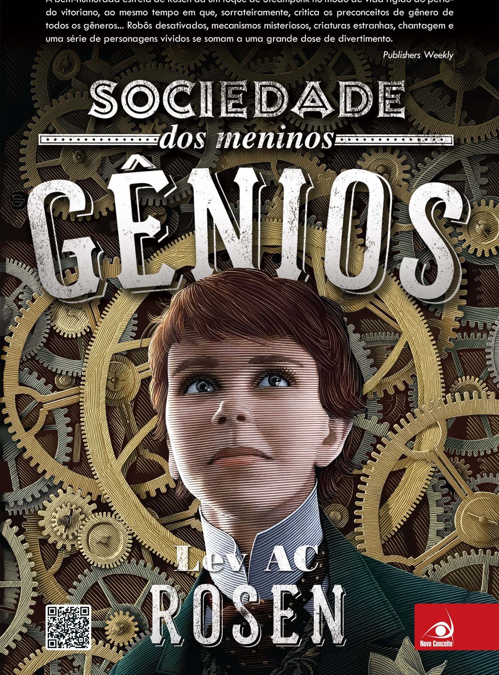 capa do livro sociedade dos meninos genios