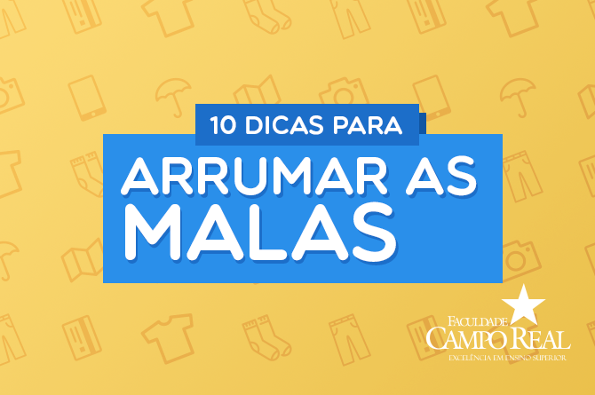Como arrumar as malas