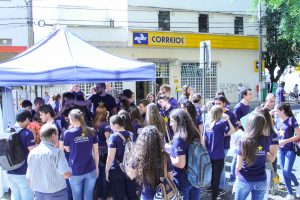 Caminhada Solidária de Incentivo à Doação de Sangue.