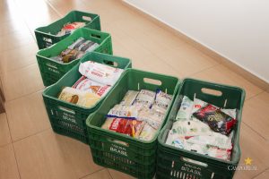Campo Real entrega mais de 4 toneladas de alimentos para instituições de caridade
