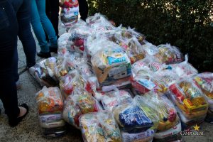 Campo Real entrega mais de 4 toneladas de alimentos para instituições de caridade
